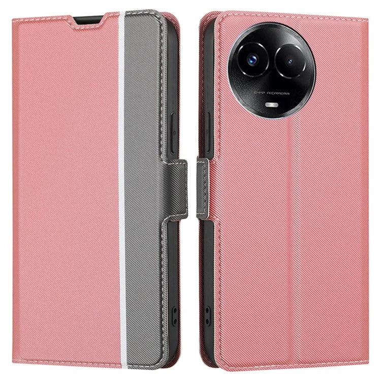 For Realme 11 5G (Global) / 11x 5G Case PU Leather Flip Cover with Card Holder