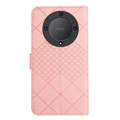 HT06 For Honor X9b 5G / Magic6 Lite 5G Case Litchi Texture Scratch-resistant PU Leather Stand Phone Cover