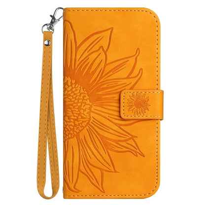 HT04 For Xiaomi Redmi 13C 4G / Poco C65 4G Case Skin-touch Leather Folio Flip Cover with Wrist Strap