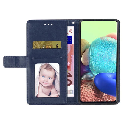 HT01 For Oppo A79 5G / A2 5G Case Scratch-resistant Imprinted Leather Phone Protector