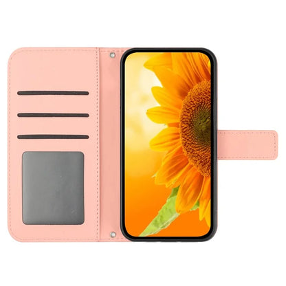HT04 For Oppo A79 5G / A2 5G Case Skin-touch Leather Wallet Phone Cover with Wrist Strap