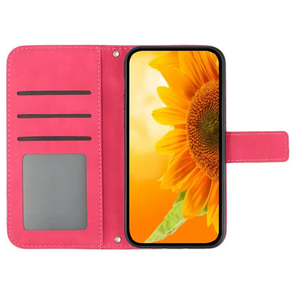 HT04 For Oppo A79 5G / A2 5G Case Skin-touch Leather Wallet Phone Cover with Wrist Strap