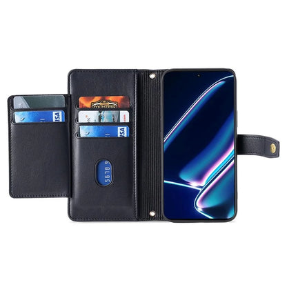 For Realme 11x 5G / 11 5G (Global) Case Wallet Stand Leather Cellphone Cover with 2 Straps