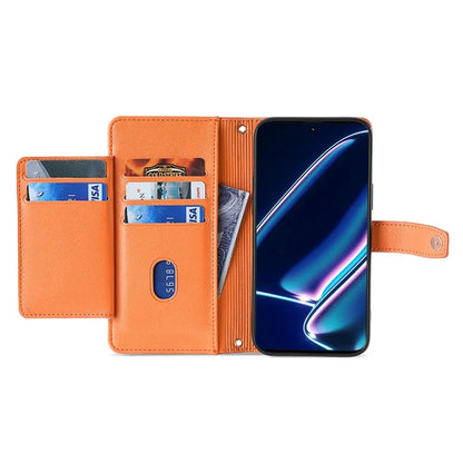 For Realme 11x 5G / 11 5G (Global) Case Wallet Stand Leather Cellphone Cover with 2 Straps