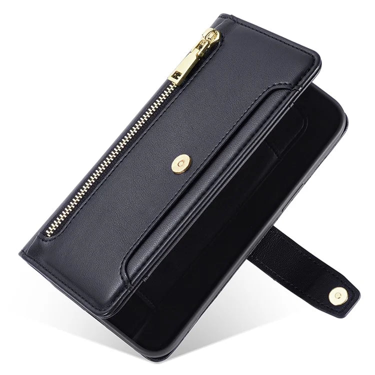 For Samsung Galaxy A05 4G Case Multiple Card Slots Wallet Phone Cover with 2 Straps