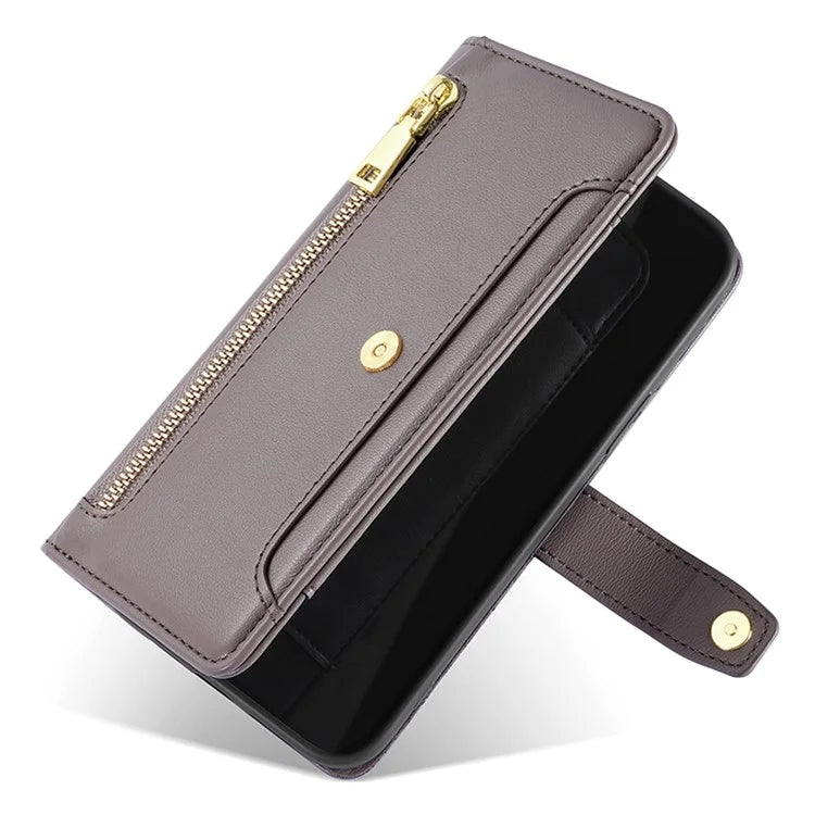 For Samsung Galaxy A05 4G Case Multiple Card Slots Wallet Phone Cover with 2 Straps
