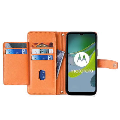 For Motorola Moto G84 5G Case Zipper Wallet Multifunction Phone Cover with 2 Straps