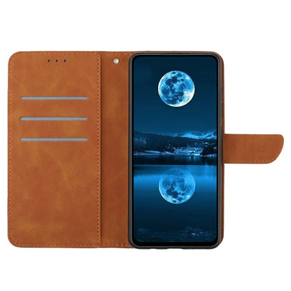 HT05 For Xiaomi 14 Pro Case Imprinted Soft PU Leather Skin-touch Phone Cover