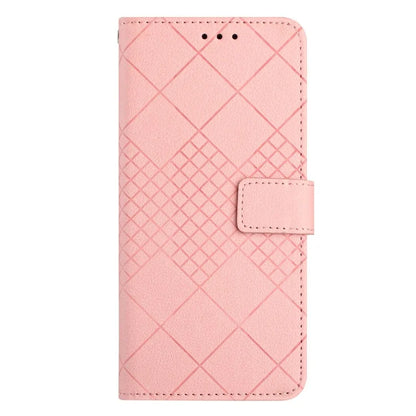 HT06 For Xiaomi 14 Case Anti-scratch Imprint PU Leather Litchi Texture Smart Phone Cover