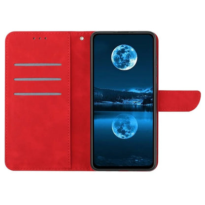 HT05 For Xiaomi 14 Case Leather Skin-touch Anti-scratch Wallet Phone Cover