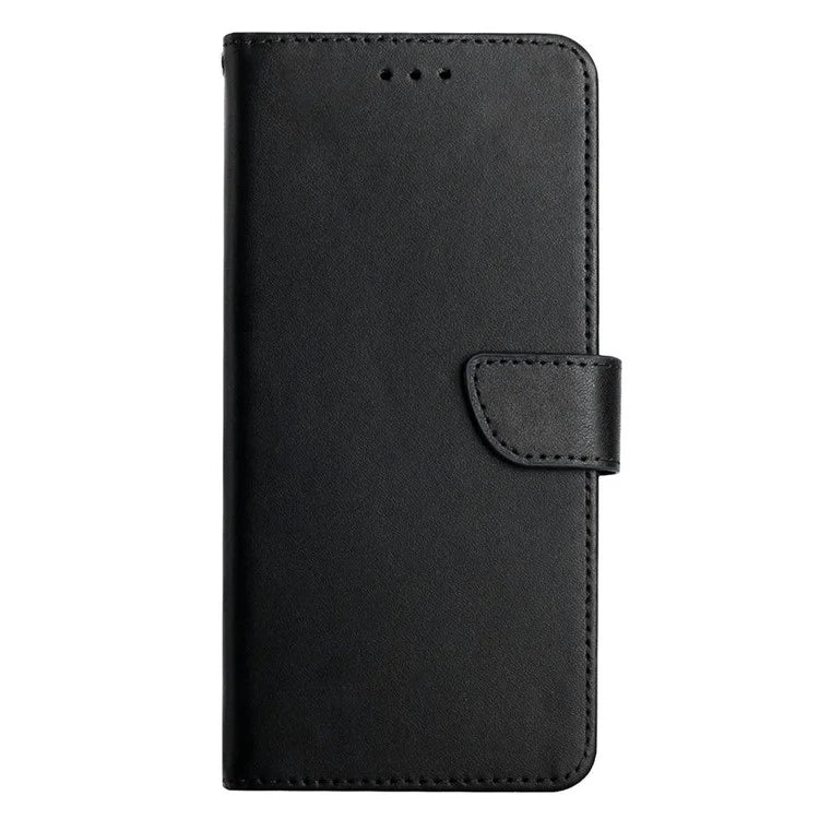 HT02 For Xiaomi 14 Case Dustproof Genuine Cow Leather Mobile Phone Cover Wallet