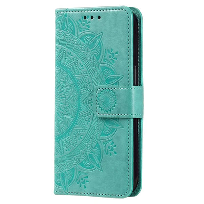 For Xiaomi 14 Pro Case Mandala Flower Imprinted Leather Phone Wallet Cover with Stand