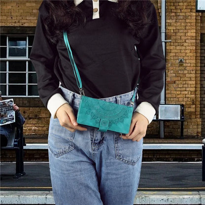 Style 006 For Xiaomi 14 Pro Case Leather Wallet Cover with Hand Strap and Shoulder Strap