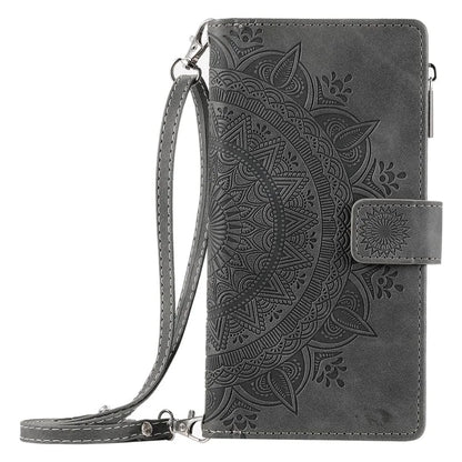 Style 006 For Xiaomi 14 Pro Case Leather Wallet Cover with Hand Strap and Shoulder Strap