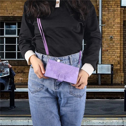 Style 006 For Xiaomi 14 Pro Case Leather Wallet Cover with Hand Strap and Shoulder Strap