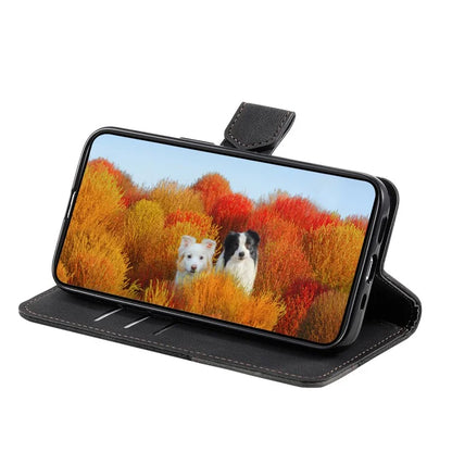 TTUDRCH Style 004 for Xiaomi 14 Pro Case RFID Blocking Wallet Stand Phone Cover