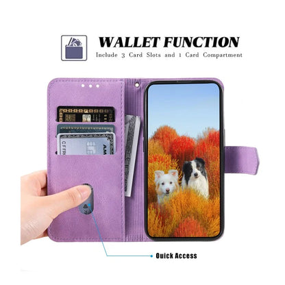 TTUDRCH Style 004 for Xiaomi 14 Pro Case RFID Blocking Wallet Stand Phone Cover