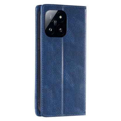 TTUDRCH Style 007 For Xiaomi 14 Pro Case RFID Blocking Leather Wallet Phone Cover