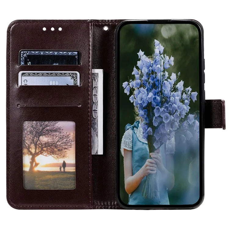 For Xiaomi 14 Case Mandala Flower Imprint Leather Wallet Phone Cover with Strap
