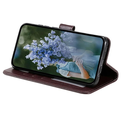 For Xiaomi 14 Case Mandala Flower Imprint Leather Wallet Phone Cover with Strap