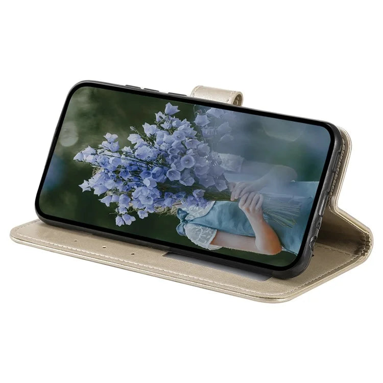For Xiaomi 14 Case Mandala Flower Imprint Leather Wallet Phone Cover with Strap