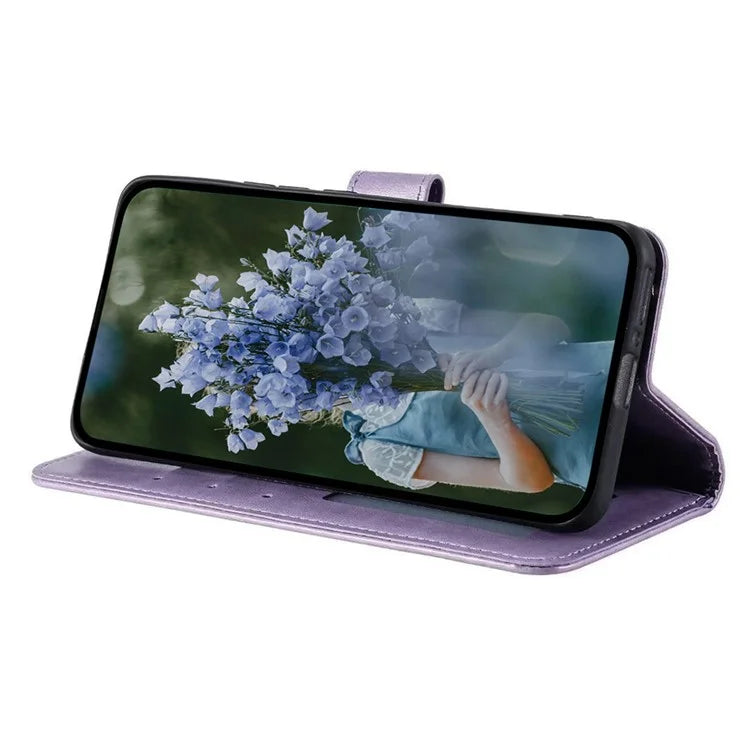 For Xiaomi 14 Case Mandala Flower Imprint Leather Wallet Phone Cover with Strap