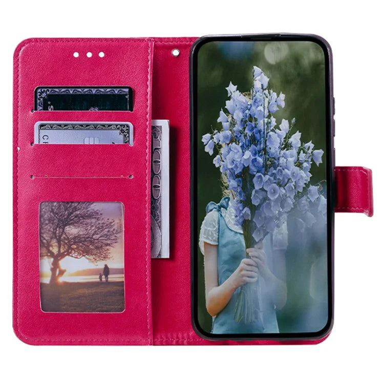 For Xiaomi 14 Case Mandala Flower Imprint Leather Wallet Phone Cover with Strap