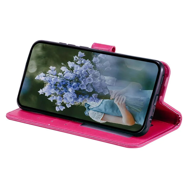 For Xiaomi 14 Case Mandala Flower Imprint Leather Wallet Phone Cover with Strap
