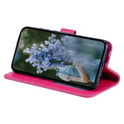 For Xiaomi 14 Case Mandala Flower Imprint Leather Wallet Phone Cover with Strap