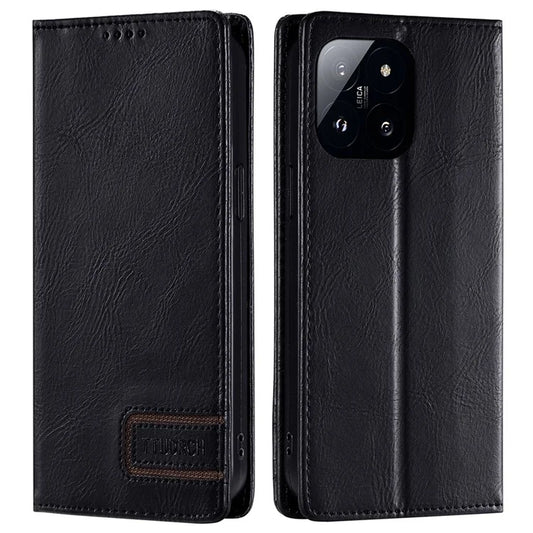 TTUDRCH Style 007 For Xiaomi 14 Case Magnetic Auto Closing Leather Phone Cover
