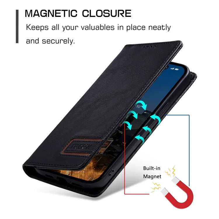 TTUDRCH Style 007 For Xiaomi 14 Case Magnetic Auto Closing Leather Phone Cover
