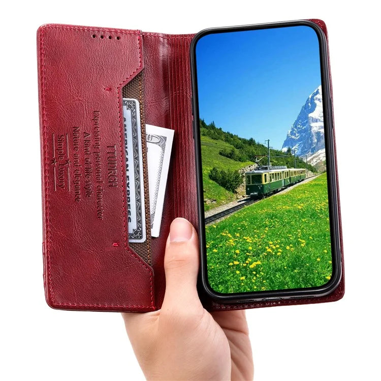 TTUDRCH Style 007 For Xiaomi 14 Case Magnetic Auto Closing Leather Phone Cover