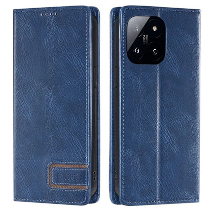 TTUDRCH Style 007 For Xiaomi 14 Case Magnetic Auto Closing Leather Phone Cover