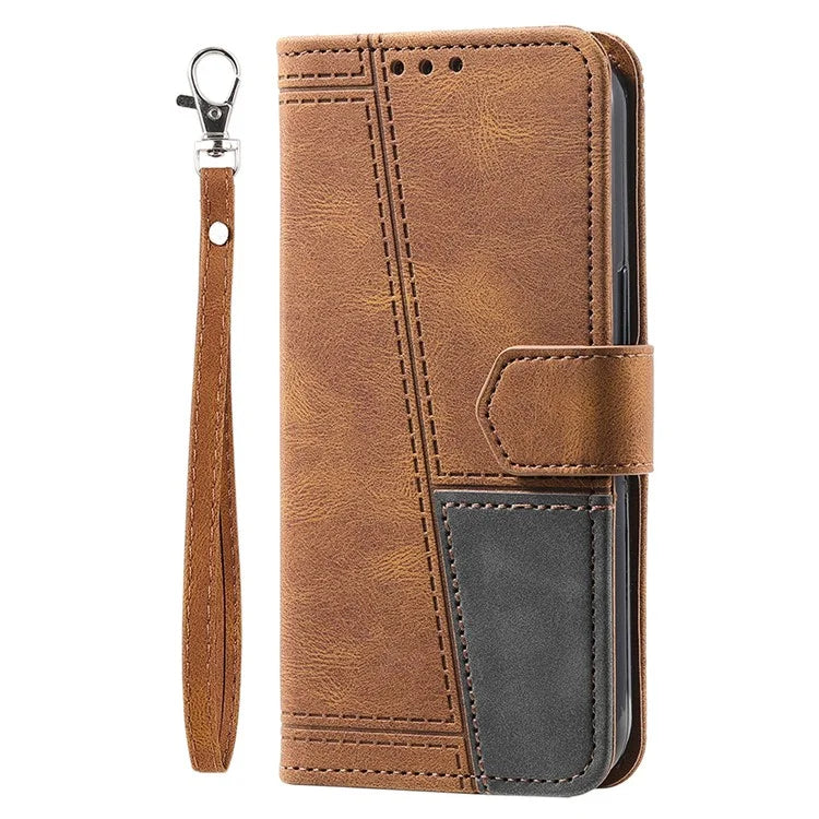 TTUDRCH Style 004 for Xiaomi 14 Case RFID Blocking Splicing Phone Leather Cover