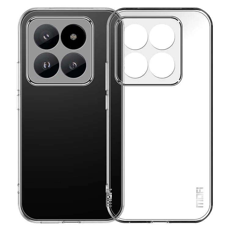 MOFI TPU Phone Shell For Xiaomi 14 Case HD Transparent Mobile Phone Cover