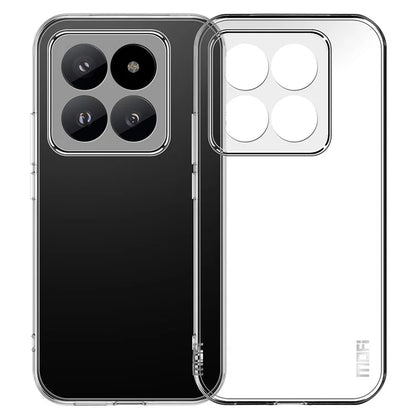 MOFI TPU Phone Shell For Xiaomi 14 Case HD Transparent Mobile Phone Cover