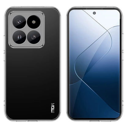 MOFI TPU Phone Shell For Xiaomi 14 Case HD Transparent Mobile Phone Cover