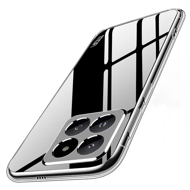 MOFI For Xiaomi 14 Pro Case HD Transparent Cell Phone Cover TPU Phone Shell