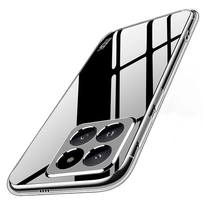 MOFI For Xiaomi 14 Pro Case HD Transparent Cell Phone Cover TPU Phone Shell
