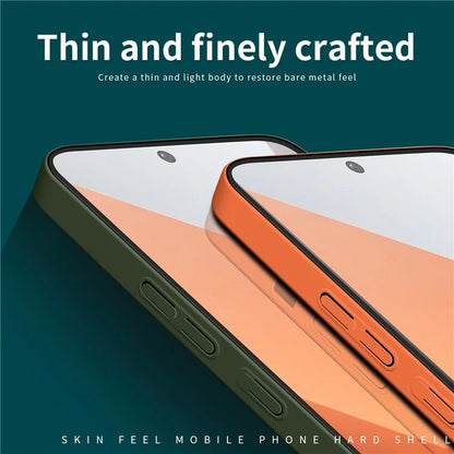 MOFI JK Qin Series For Xiaomi Redmi Note 13 Pro+ Case Matte TPU+Acrylic Phone Back Cover