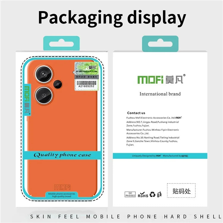 MOFI JK Qin Series For Xiaomi Redmi Note 13 Pro+ Case Matte TPU+Acrylic Phone Back Cover