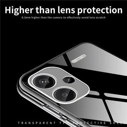 MOFI For Xiaomi Redmi Note 13 Pro+ Case HD Clear Phone Shell Slim-Fit TPU Cover