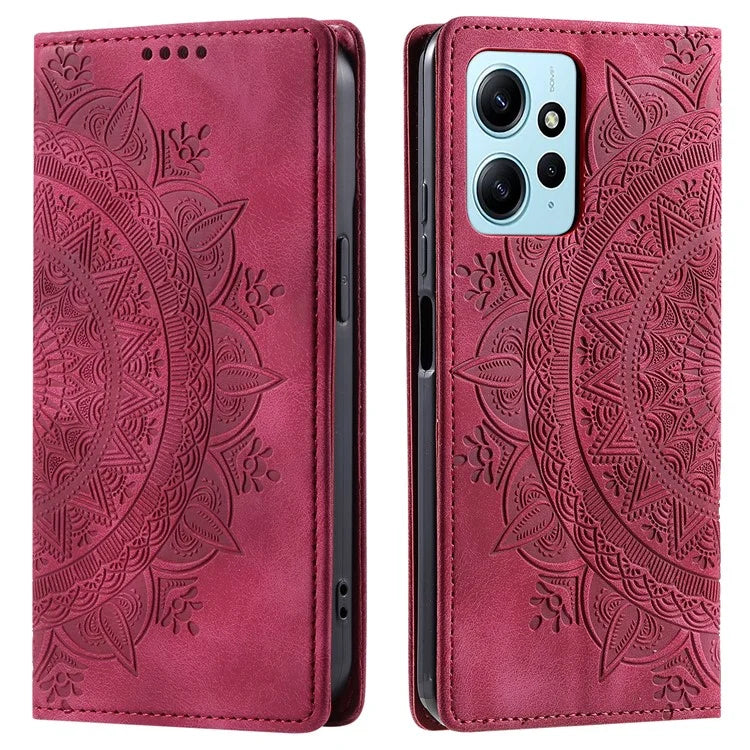 For Xiaomi Redmi Note 12 4G Case Wallet Stand Phone Leather Cover