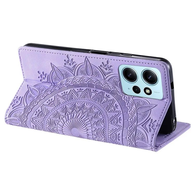 For Xiaomi Redmi Note 12 4G Case Wallet Stand Phone Leather Cover