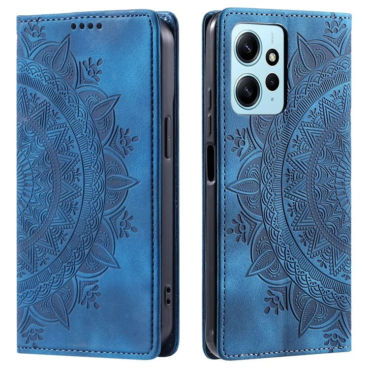 For Xiaomi Redmi Note 12 4G Case Wallet Stand Phone Leather Cover