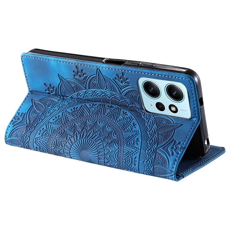 For Xiaomi Redmi Note 12 4G Case Wallet Stand Phone Leather Cover
