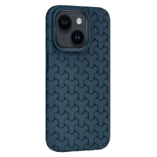 For iPhone 13 6.1 inch Case Flexible TPU 3D Textured Surface Mobile Phone Cover