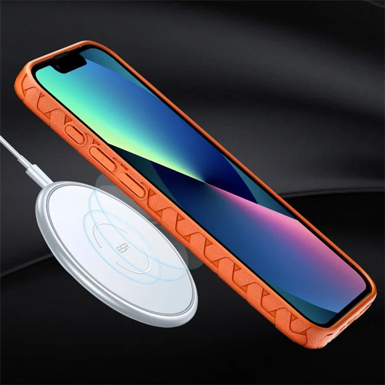 For iPhone 14 Case 3D Textured Surface Soft TPU Mobile Phone Back Cover