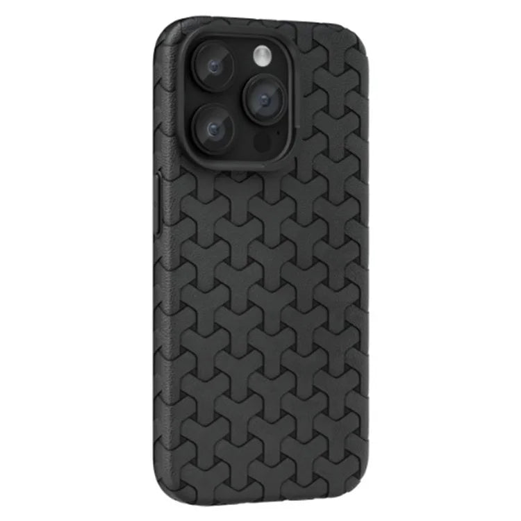 For iPhone 14 Pro Max Case 3D Dog Teeth Texture Soft TPU Phone Back Cover