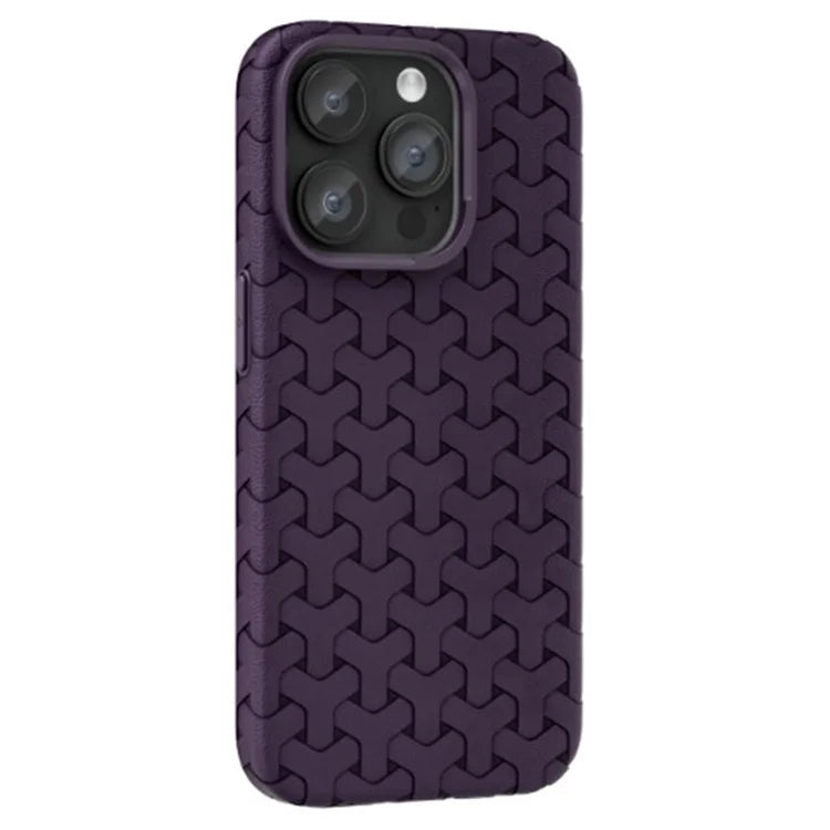For iPhone 14 Pro Case 3D Textured Surface TPU Drop-proof Cell Phone Cover
